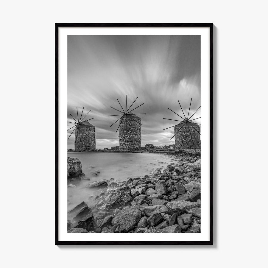 Greece Photo No 2 Poster, framed poster mockup, white border