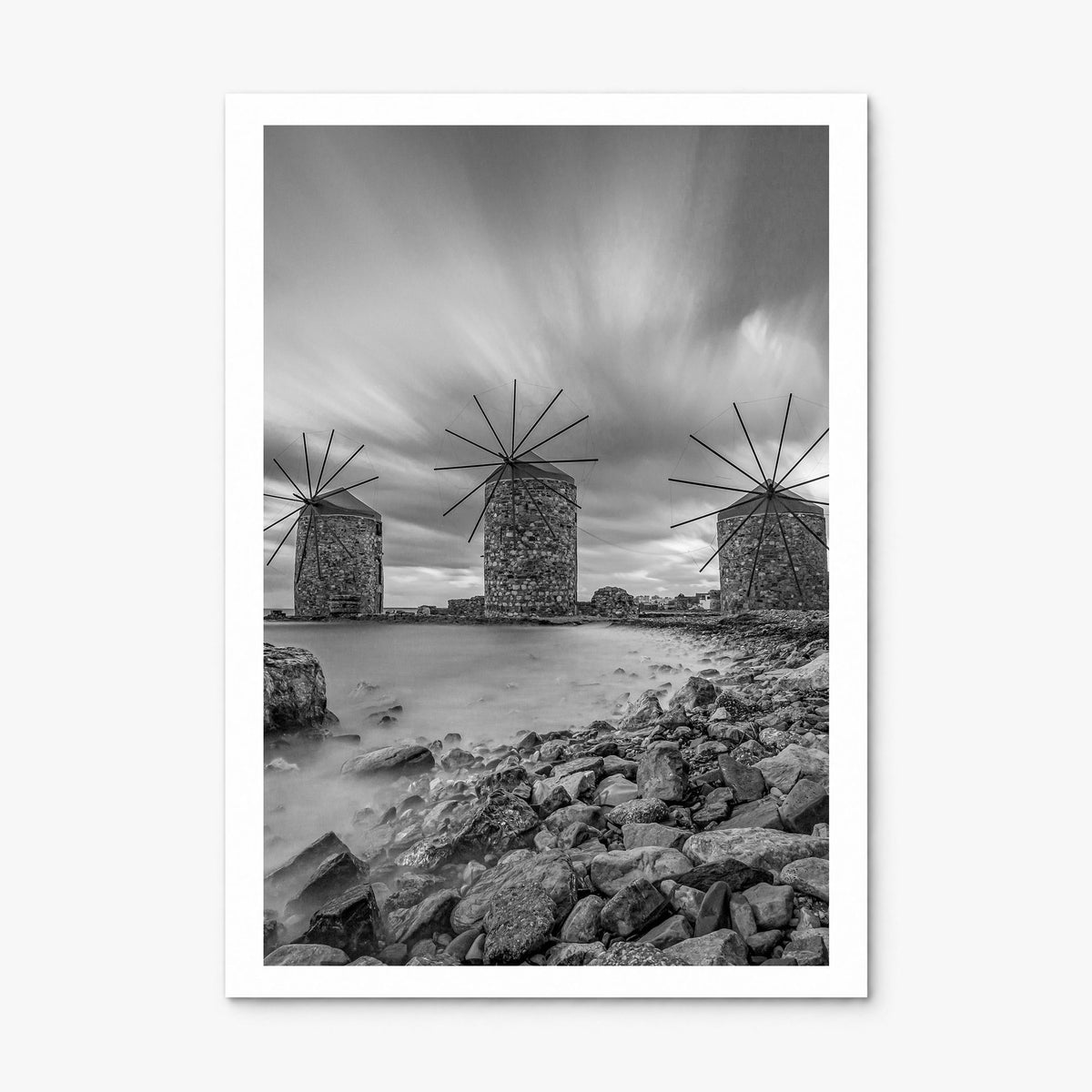 Greece Photo No 2 Poster, print only (unframed), white border