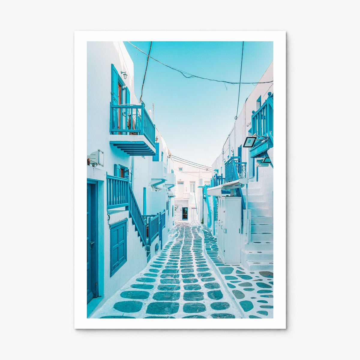 Greece Photo No 3 Poster, print only (unframed), white border