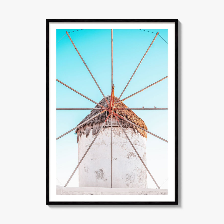 Greece Photo No 4 Poster, framed poster mockup, white border