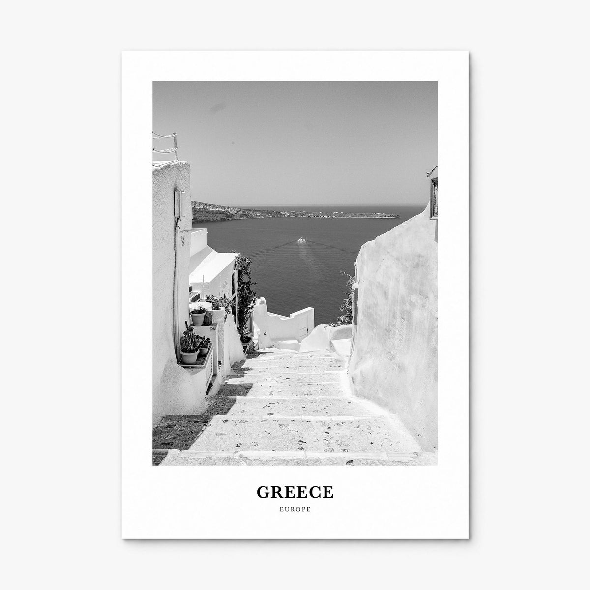 Greece Classic No 2 Poster, print only (unframed)