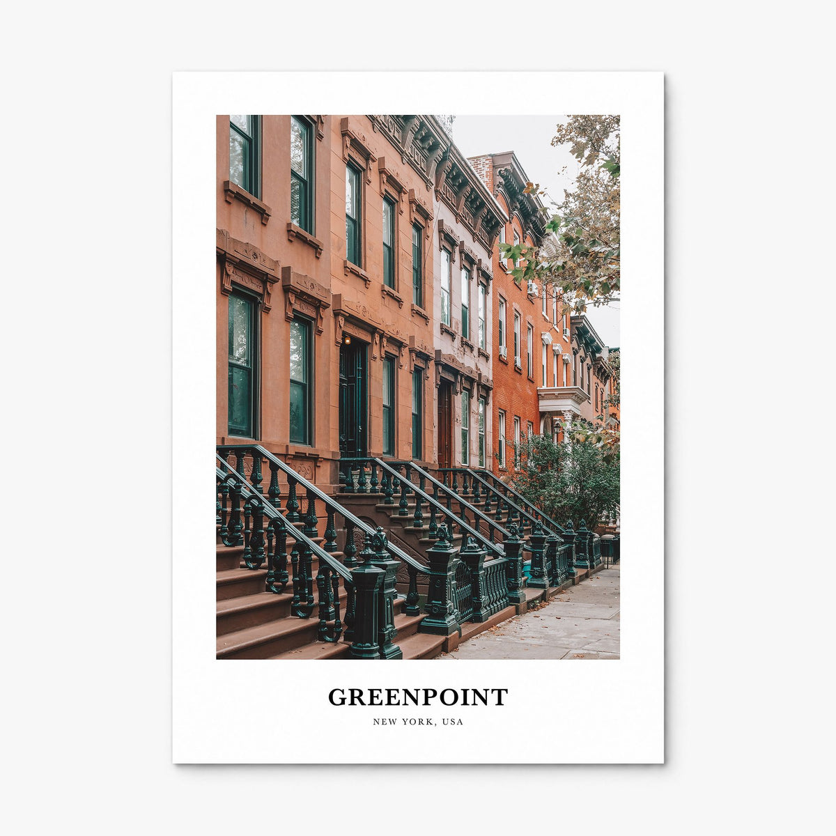 Greenpoint Classic Poster, print only (unframed)