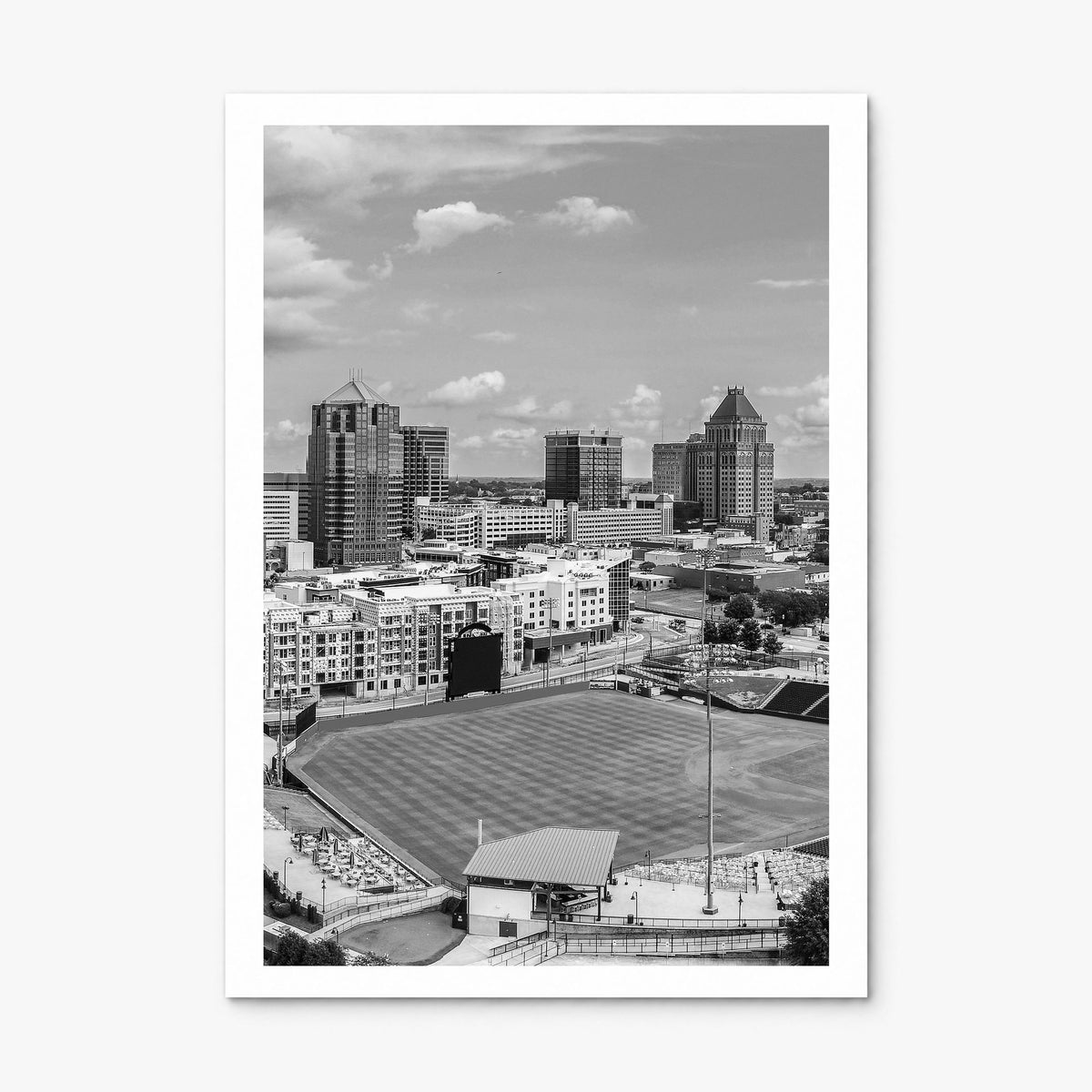 Greensboro Photo Poster, print only (unframed), white border