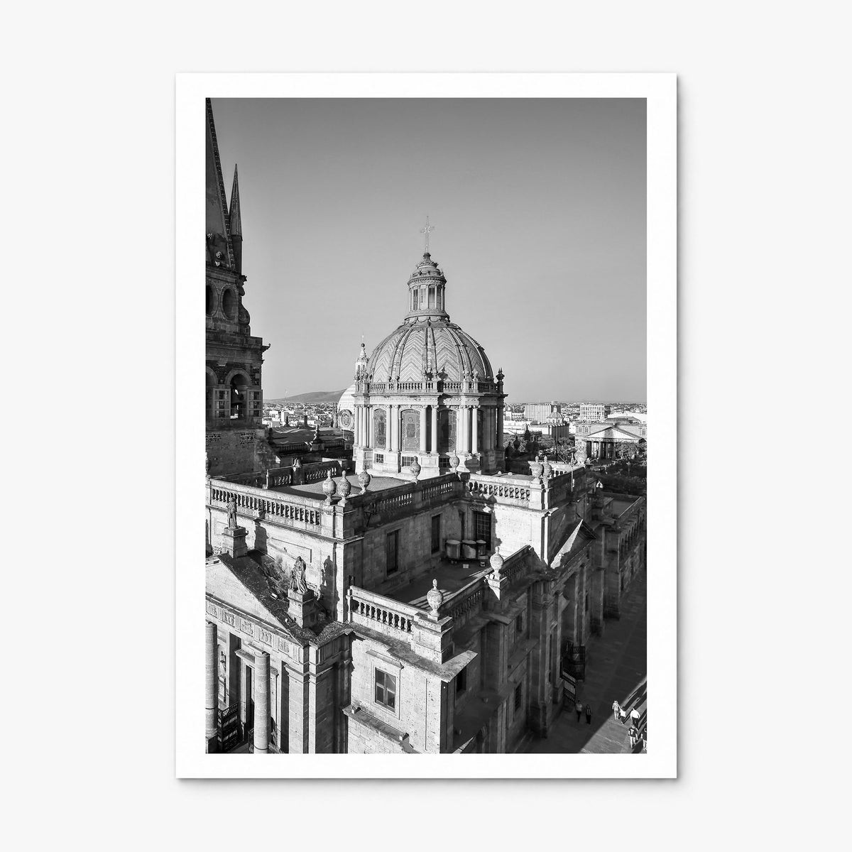 Guadalajara Photo Poster, print only (unframed), white border