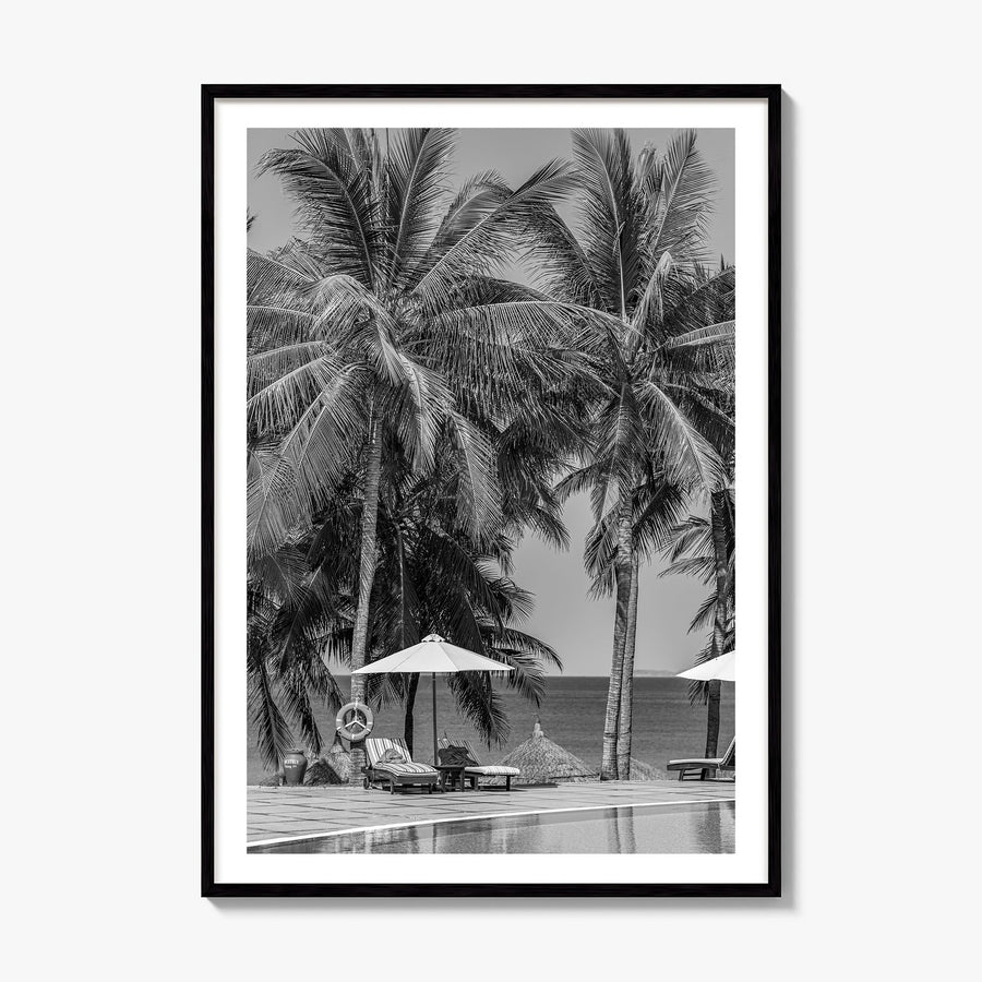 Guam Photo No 2 Poster, framed poster mockup, white border