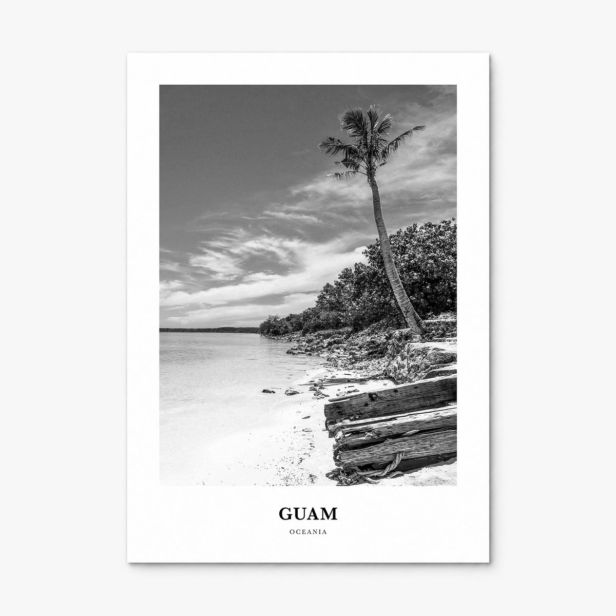 Guam Classic Poster, print only (unframed)