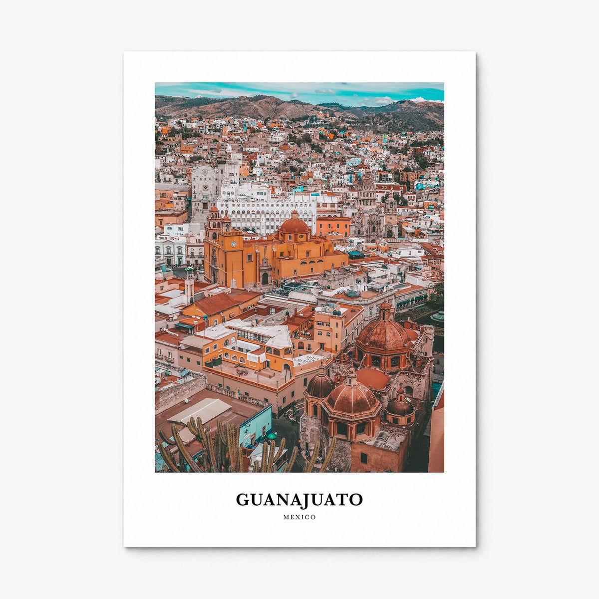 Guanajuato City Classic No 2 Poster, print only (unframed)