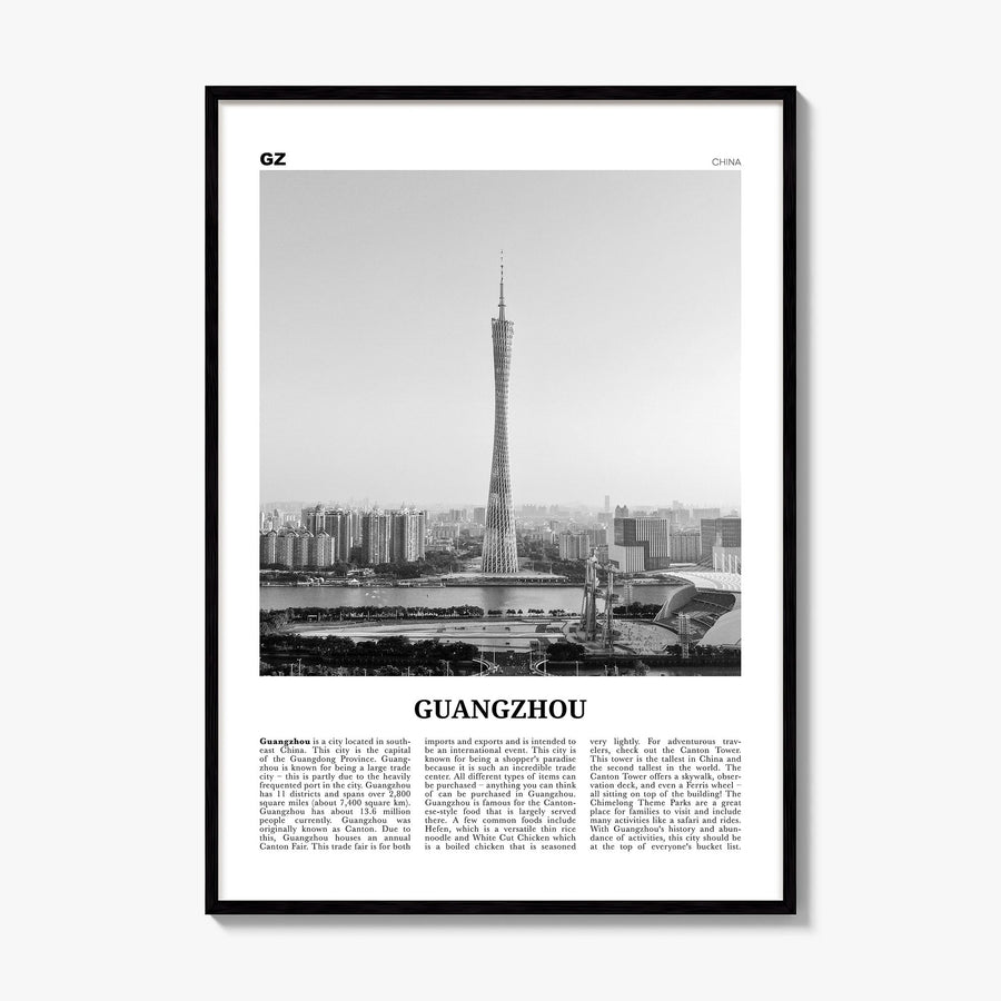 Guangzhou Newspaper Poster, framed poster mockup