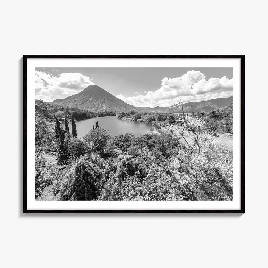 Guatemala Photo Poster, framed poster mockup, white border