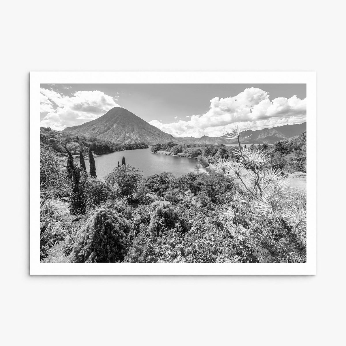 Guatemala Photo Poster, print only (unframed), white border