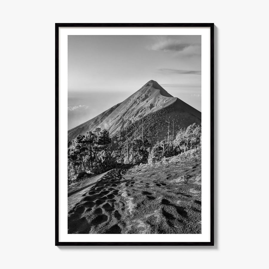 Guatemala Photo Poster, framed poster mockup, white border