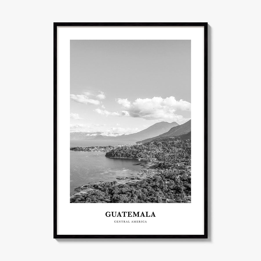 Guatemala Classic No 2 Poster, framed poster mockup