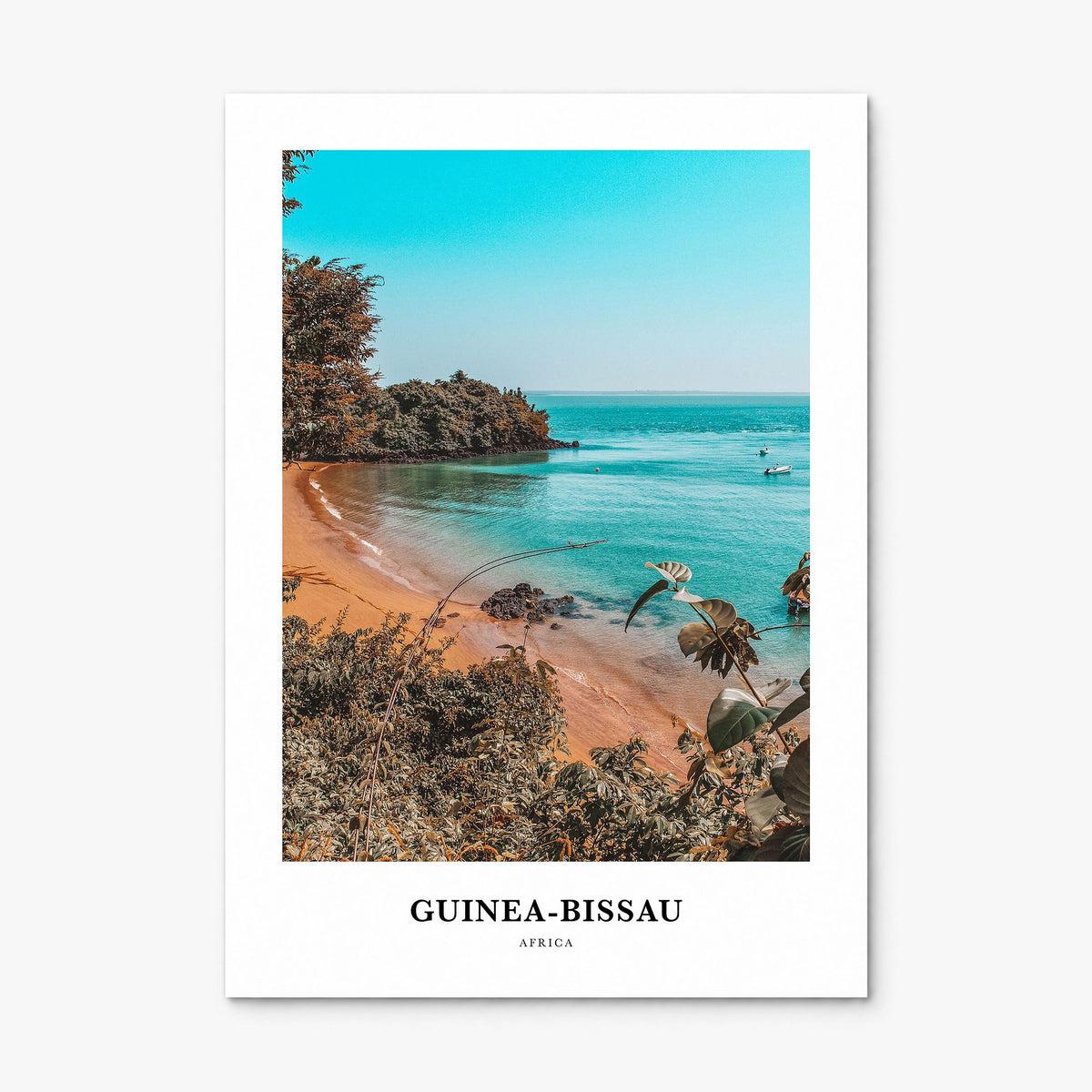 Guinea-Bissau Classic Poster, print only (unframed)