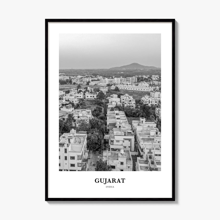 Gujarat Classic Poster, framed poster mockup