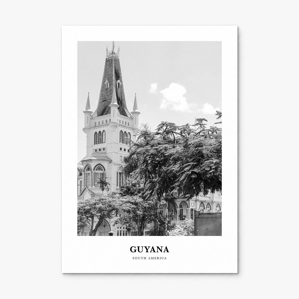 Guyana Classic Poster, print only (unframed)