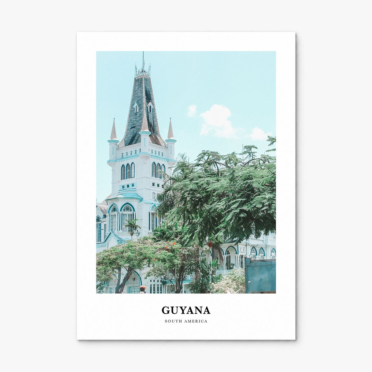 Guyana Classic Poster, print only (unframed)