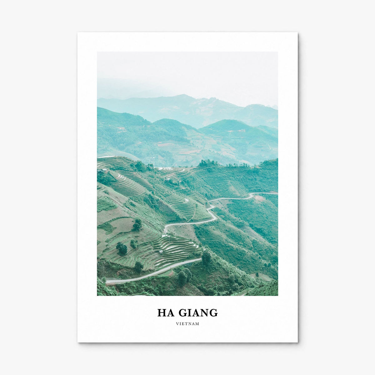 Ha Giang Classic Poster, print only (unframed)
