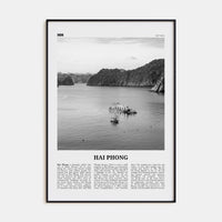 Hai Phong Poster None / 8x12 in Nbourhood Travel B&W Poster