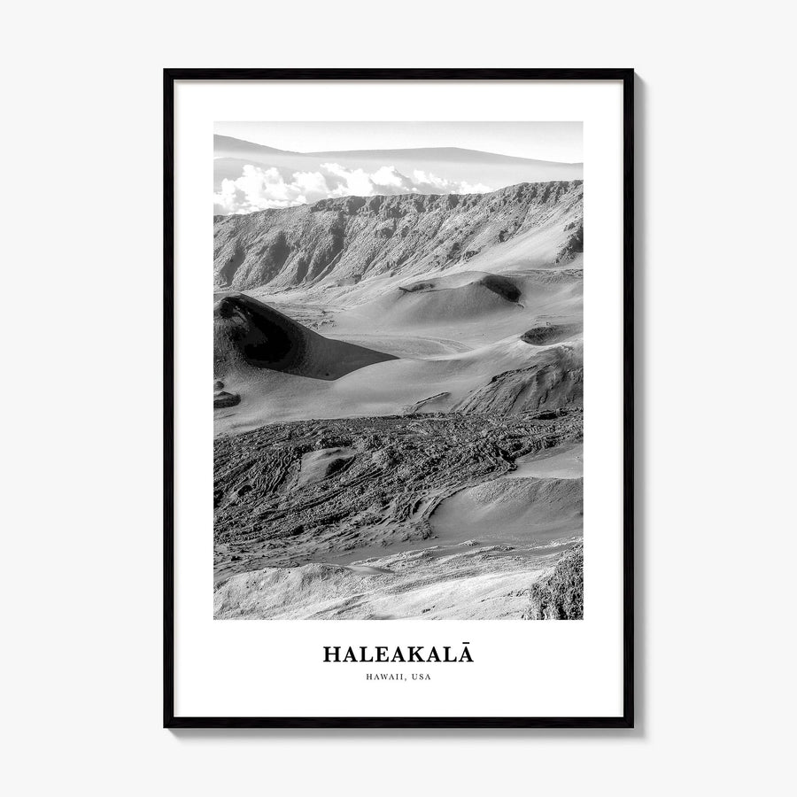 Haleakalā Classic Poster, framed poster mockup