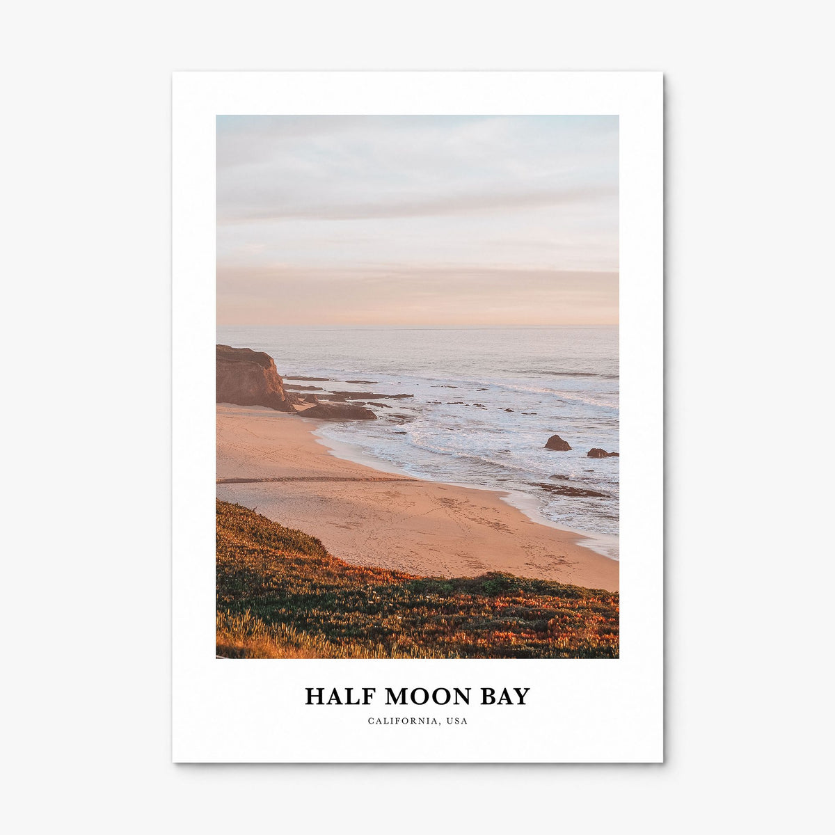 Half Moon Bay Classic No 1 Poster, print only (unframed)