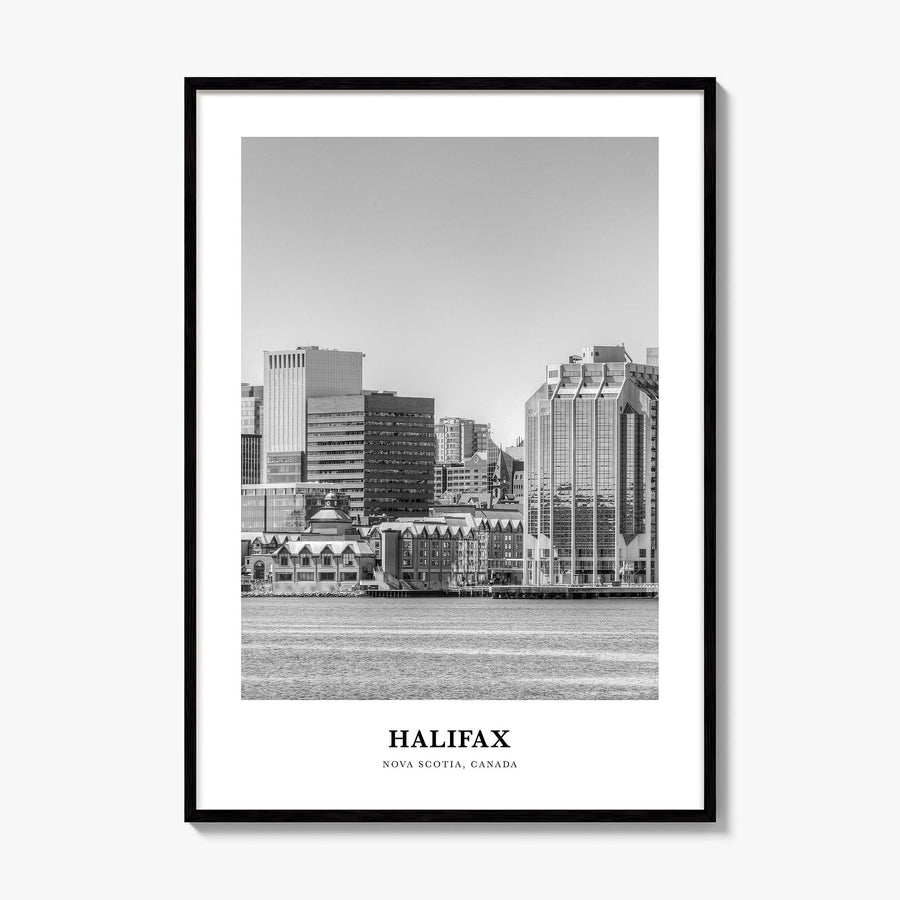 Halifax Classic Poster, framed poster mockup