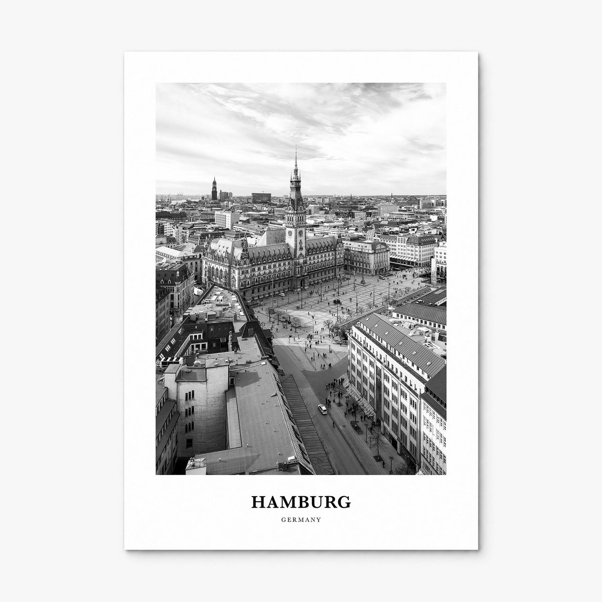 Hamburg Classic No 1 Poster, print only (unframed)