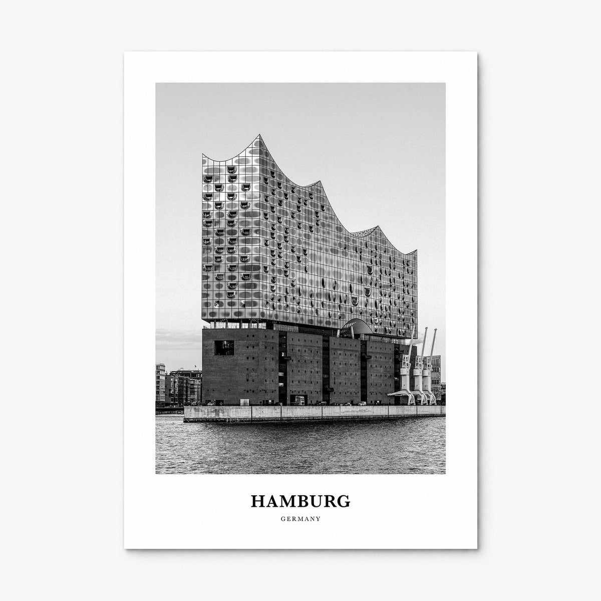 Hamburg Classic No 2 Poster, print only (unframed)