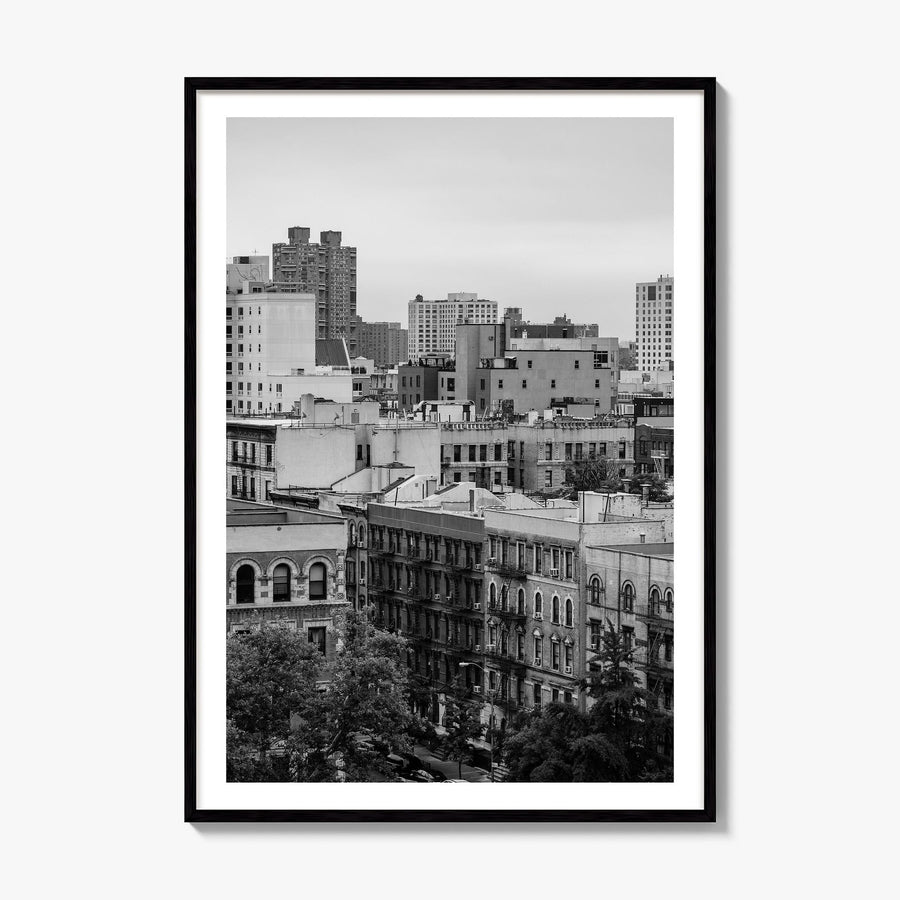 Harlem Photo Poster, framed poster mockup, white border
