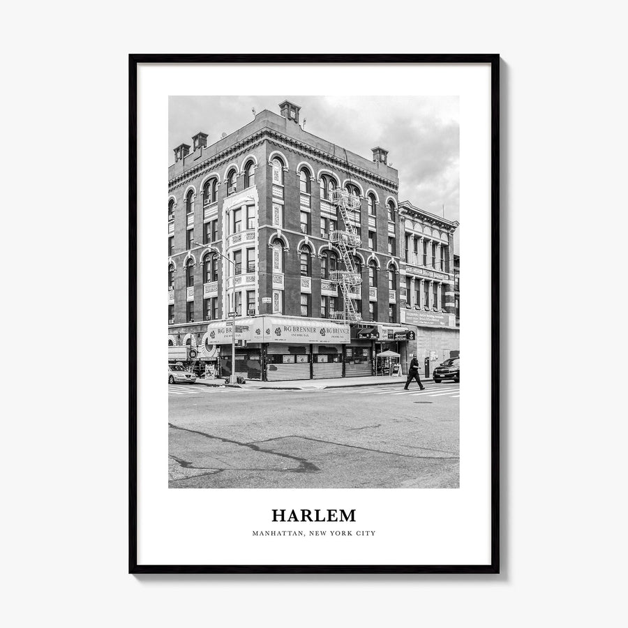 Harlem Classic Poster, framed poster mockup