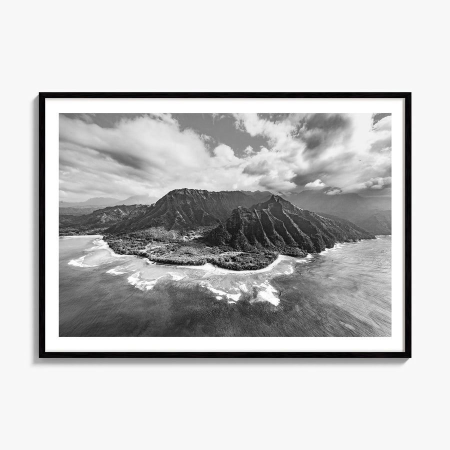 Hawaii Photo No 2 Poster, framed poster mockup, white border