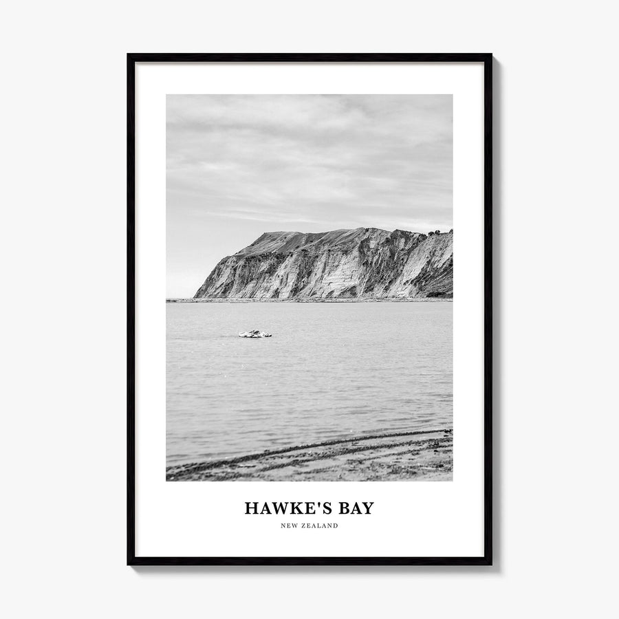 Hawke's Bay Classic Poster, framed poster mockup