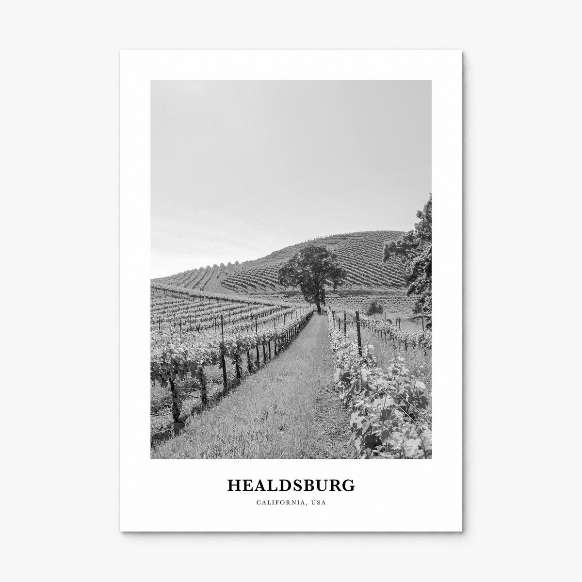 Healdsburg Classic Poster, print only (unframed)