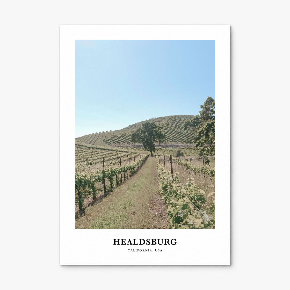 Healdsburg Classic Poster, print only (unframed)