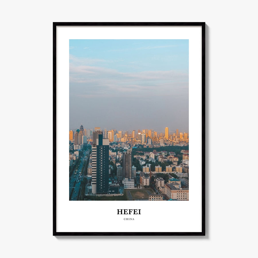 Hefei Classic Poster, framed poster mockup
