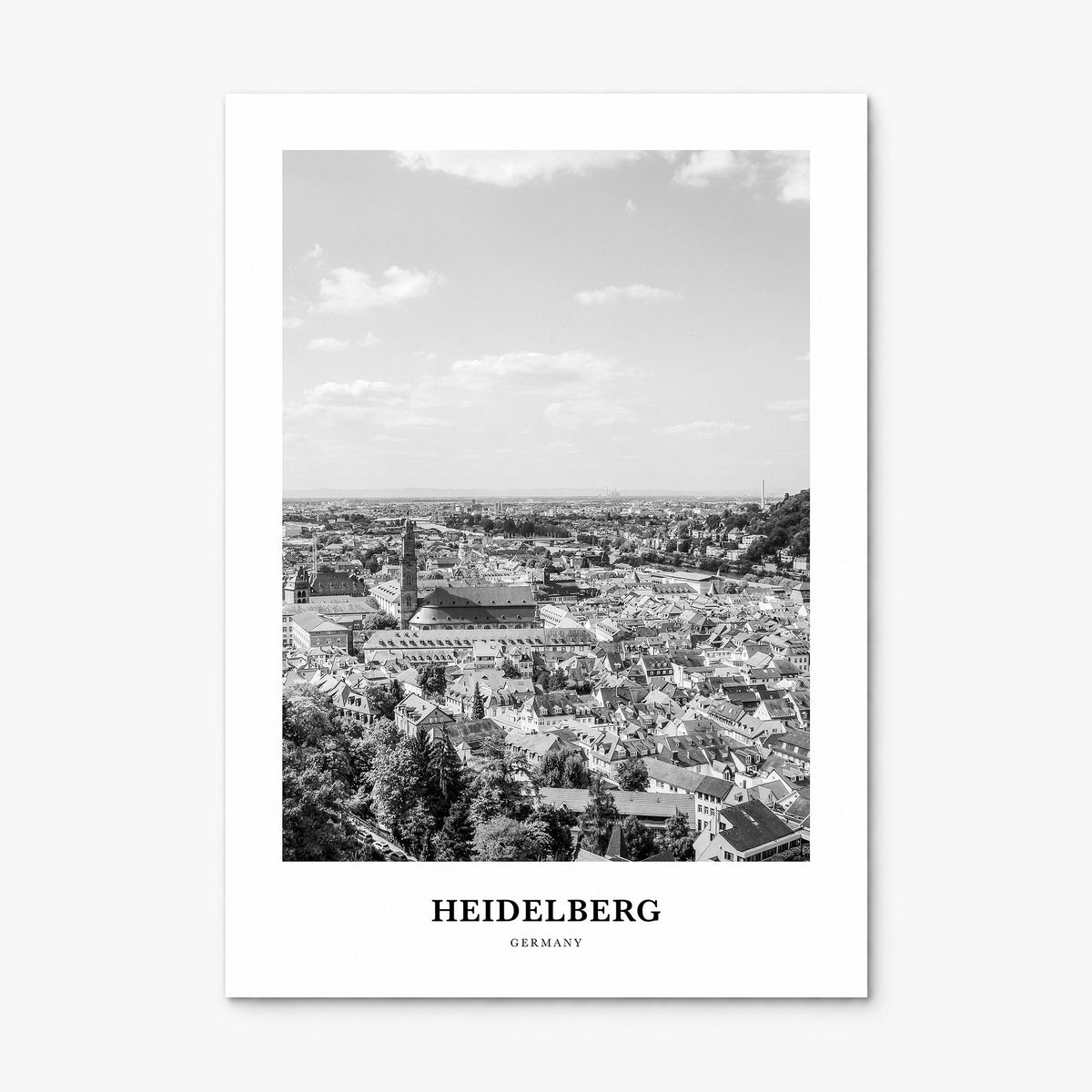 Heidelberg Classic Poster, print only (unframed)
