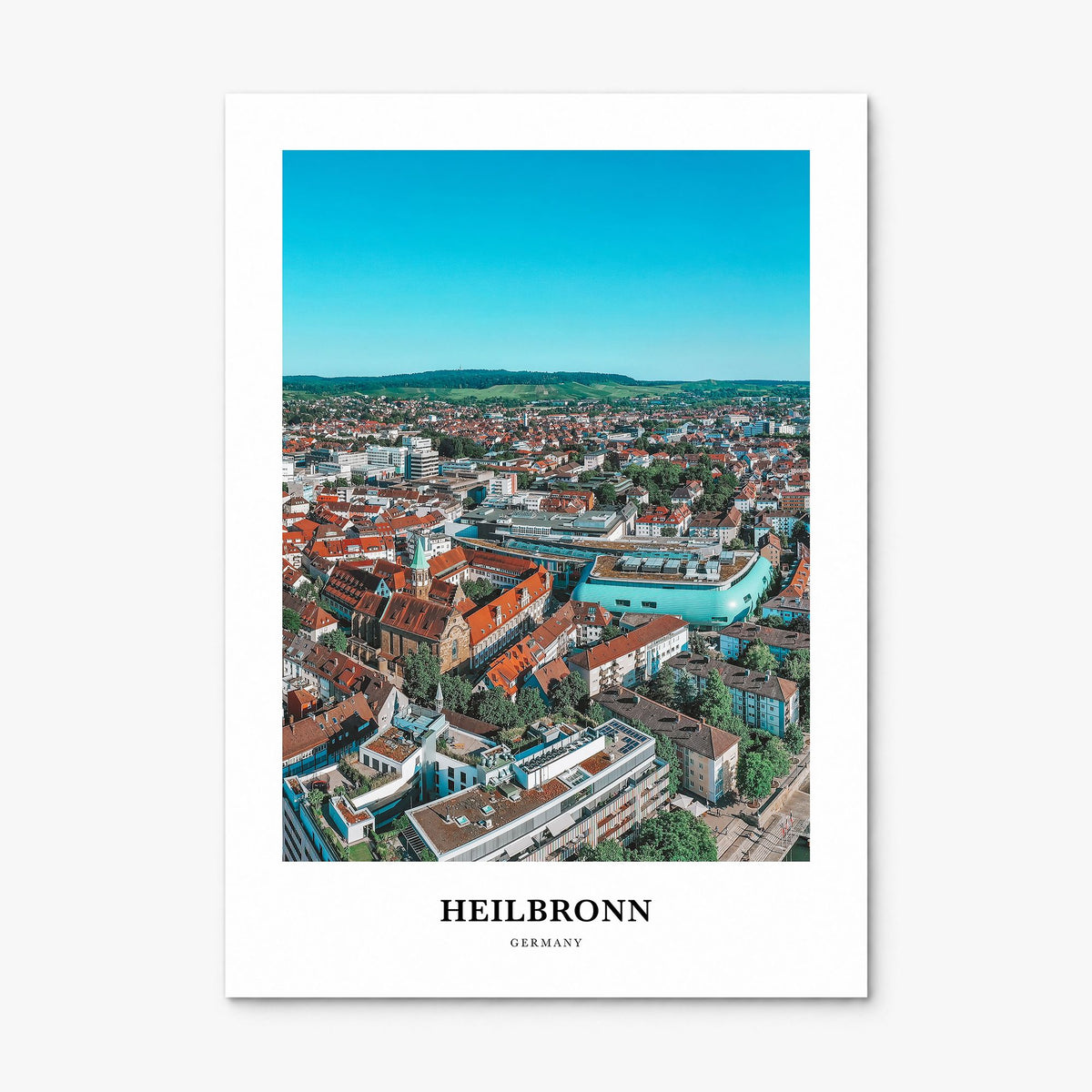Heilbronn Classic Poster, print only (unframed)