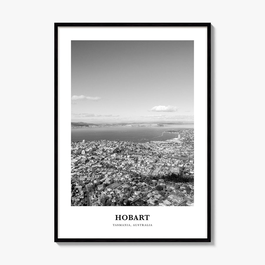 Hobart Classic Poster, framed poster mockup