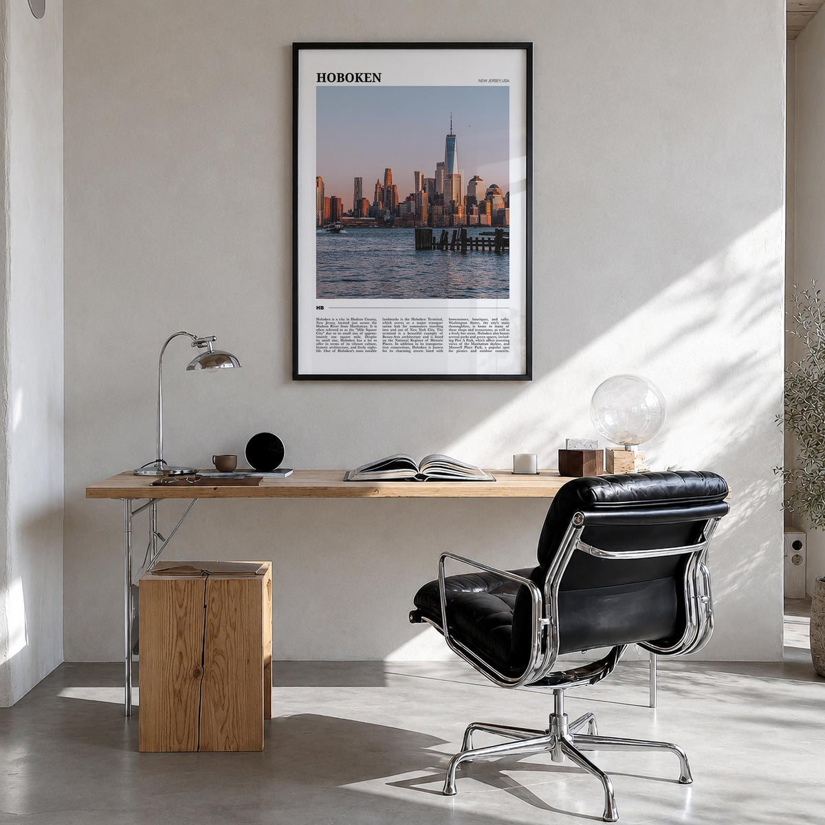 Hoboken Travel Poster