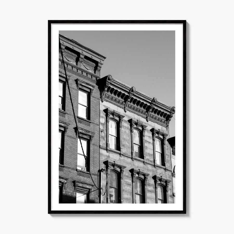 Hoboken Photo Poster, framed poster mockup, white border
