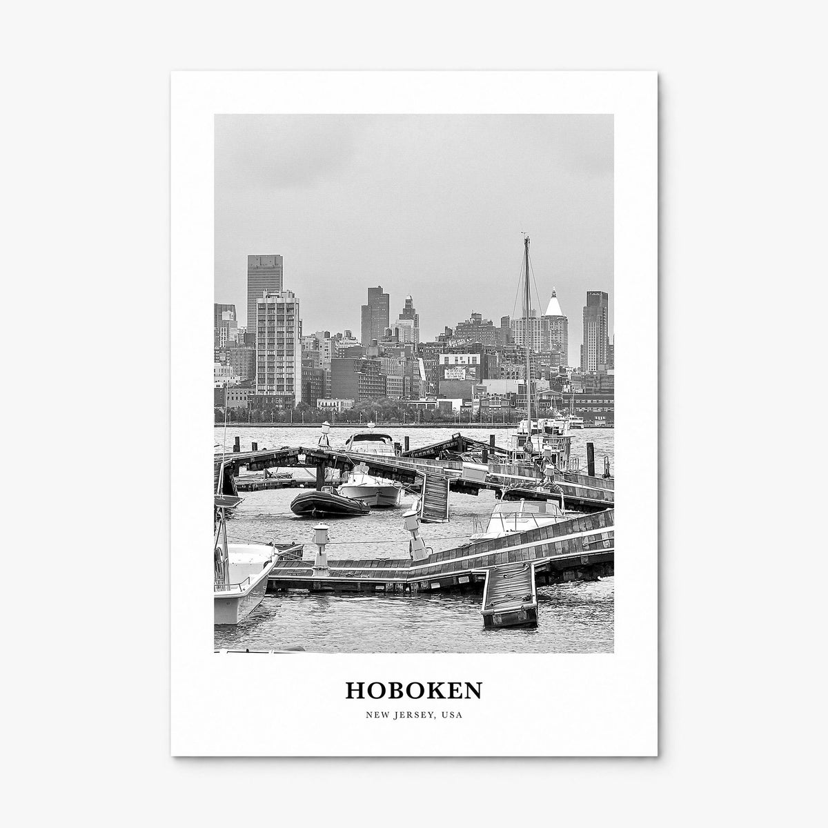 Hoboken Classic No 1 Poster, print only (unframed)