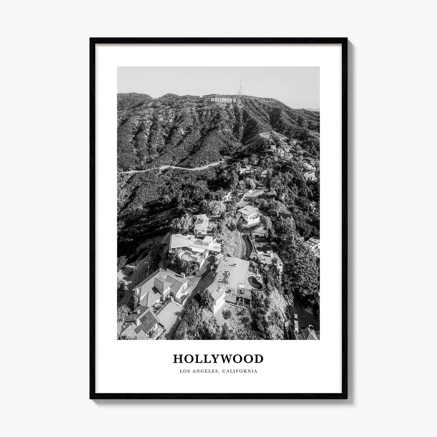 Hollywood Classic Poster, framed poster mockup