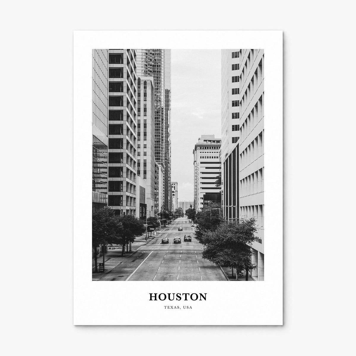 Houston Classic No 3 Poster, print only (unframed)