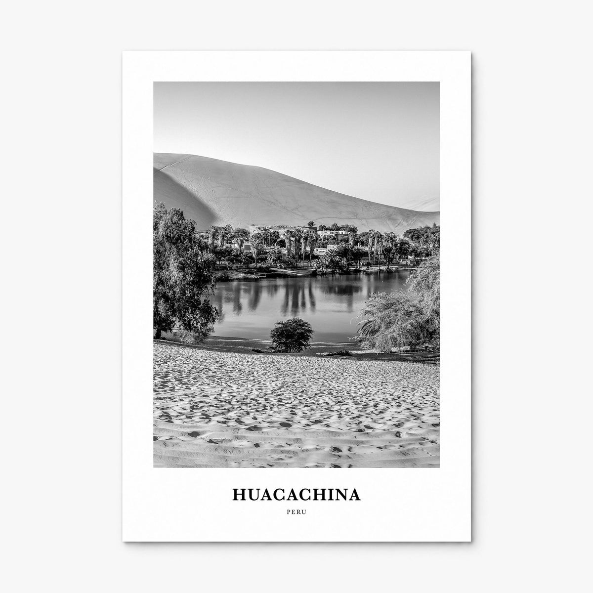 Huacachina Classic Poster, print only (unframed)