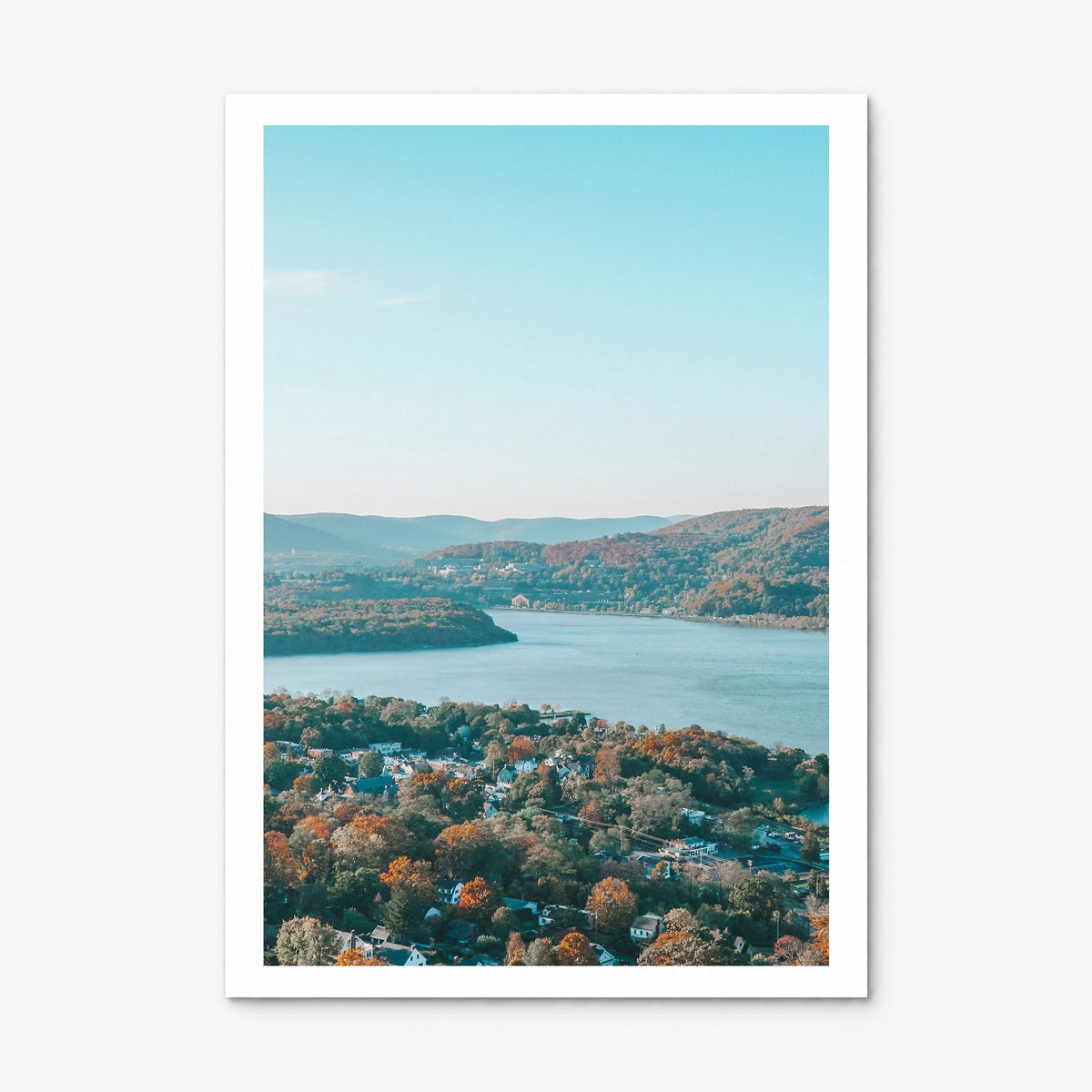 Hudson Valley Photo No 1 Poster, print only (unframed), white border