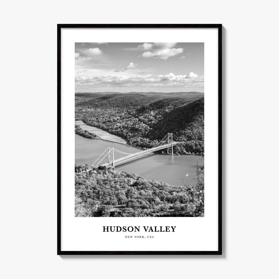 Hudson Valley Classic Poster, framed poster mockup