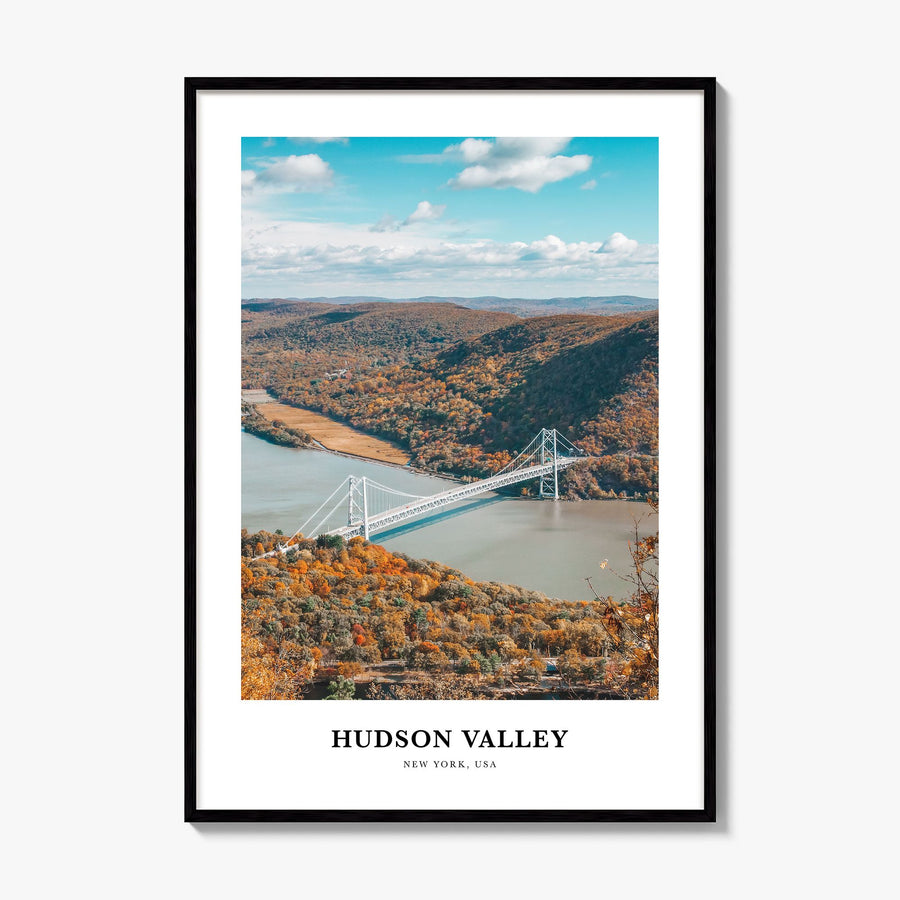 Hudson Valley Classic Poster, framed poster mockup