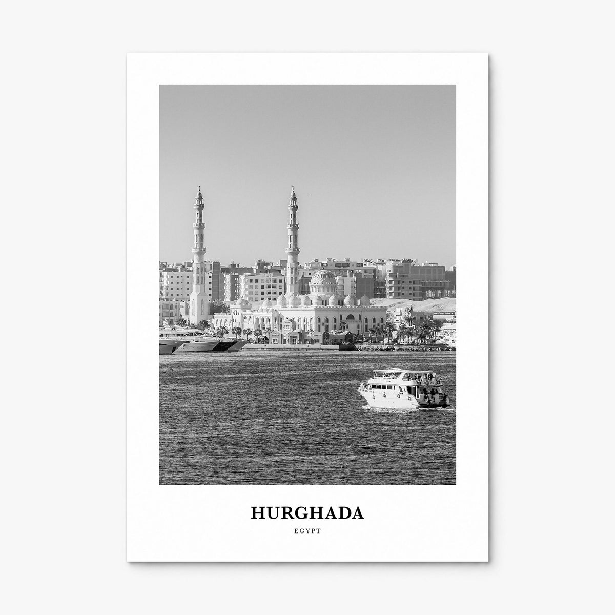 Hurghada Classic Poster, print only (unframed)