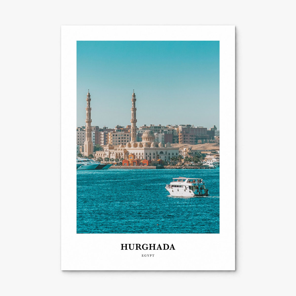 Hurghada Classic Poster, print only (unframed)