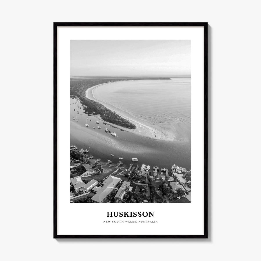 Huskisson Classic Poster, framed poster mockup