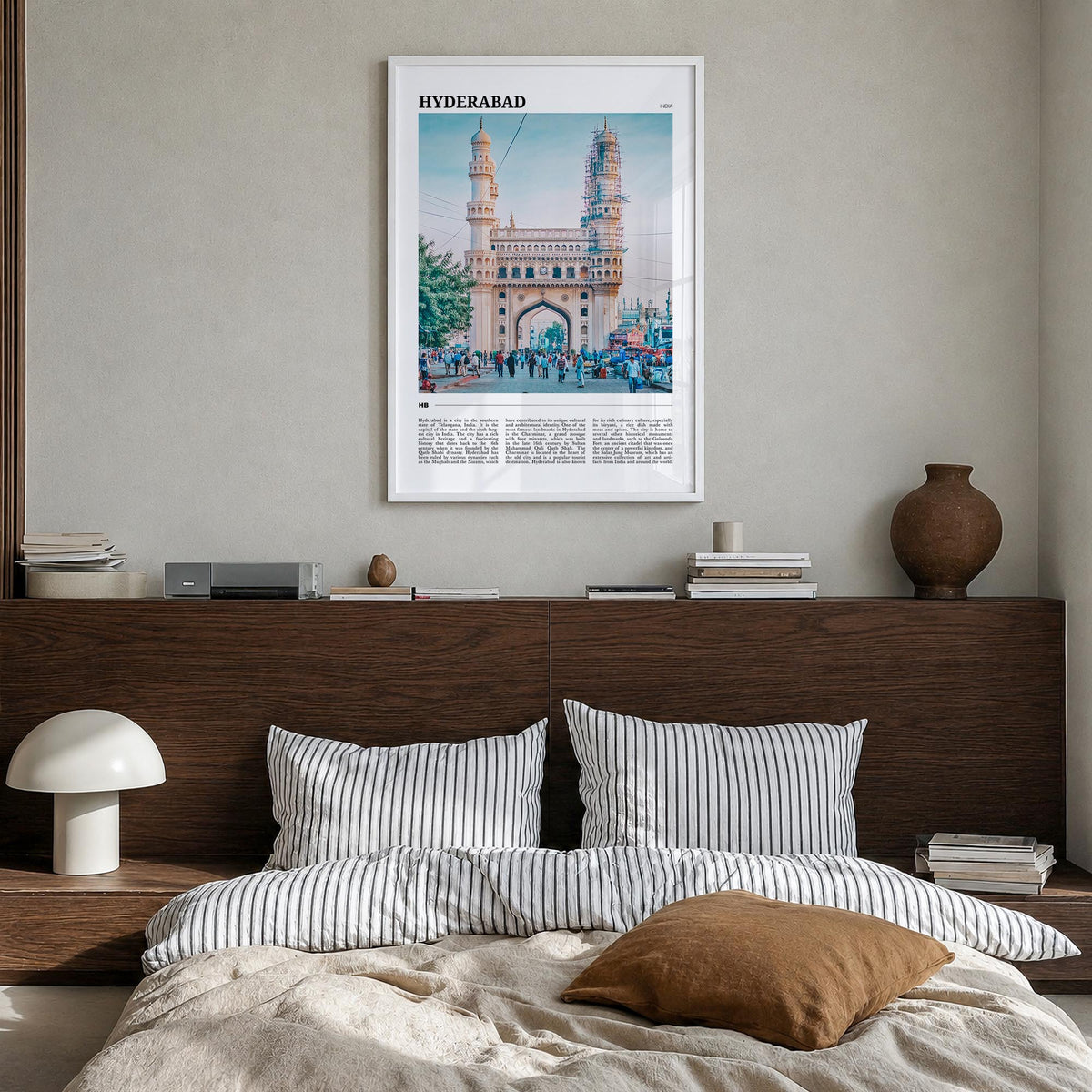 Hyderabad Travel Poster